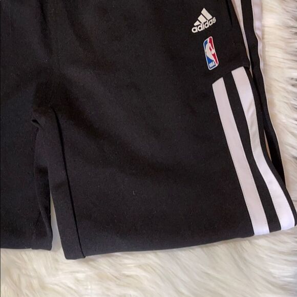 Adidas NBA Brooklyn Nets Track Pants Boys Large - Picture 10 of 16